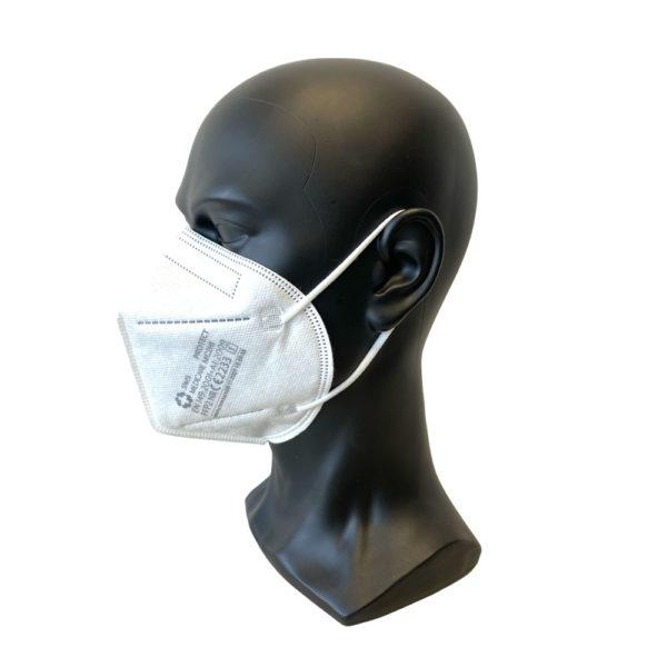 MC-10 FFP2 Maske Halbmaske Standardform weiß
